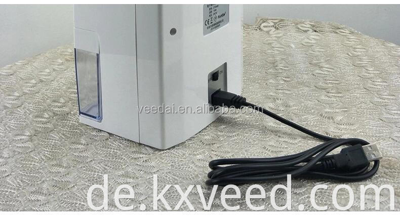 2019 Neue USBDEHUMIDIFIER 800ml Mini -Luftentfeuchter UV Leichter Luftpurifier kompakt tragbarer kleiner Peltier für Zuhause